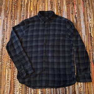 Blue and Gray J. Crew Flannel